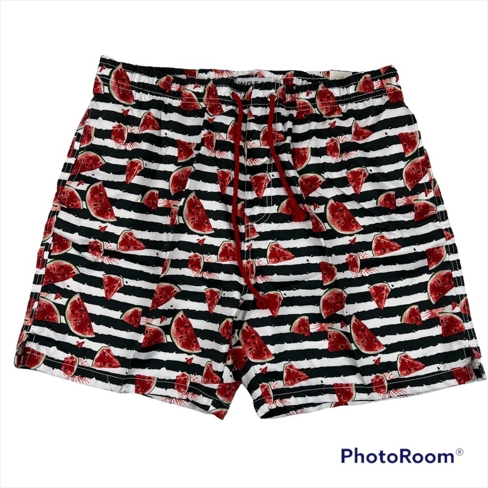 NWT Ingear Watermelon Print Swim‎ Trunks Shorts Size Large